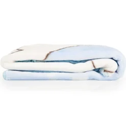 Cangaroo Babydecke 110 x 80 cm Softy Sweet Bärenmotiv Kuscheldecke Schmusedecke blau