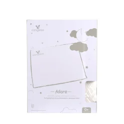Cangaroo Babykissen Adore, Anti-Reflux, Größe 60 x 45 x 9 cm, Bezug abnehmbar weiß