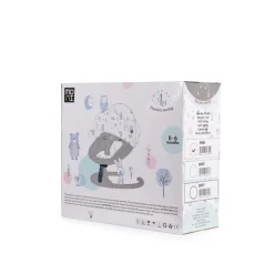 Cangaroo Babywippe Ari Musikfunktion Timer Fernbedienung Moskitonetz Bluetooth grau