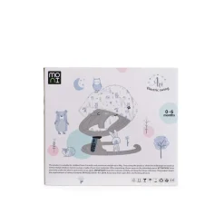 Cangaroo Babywippe Ari Musikfunktion Timer Fernbedienung Moskitonetz Bluetooth grau