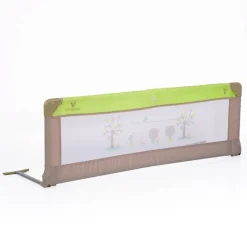 Cangaroo Bettschutzgitter, Bettgitter 130 x 43,5 cm für zuhause und unterwegs grün