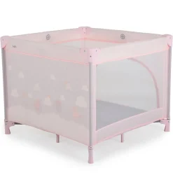 Cangaroo Laufstall Joyzi Matratze Reisebett faltbar Tasche vier Plüschfiguren rosa