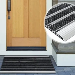 casa pura Elegant Mat | Schmutzfangmatte mit 2 Frames