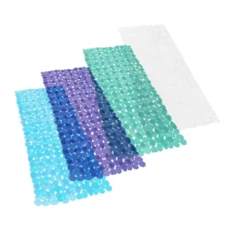 casa pura Wanneneinlage | Bubble | Lila-Transparent | Casa Pura | Badewanneneinlage | 68 x 36 cm