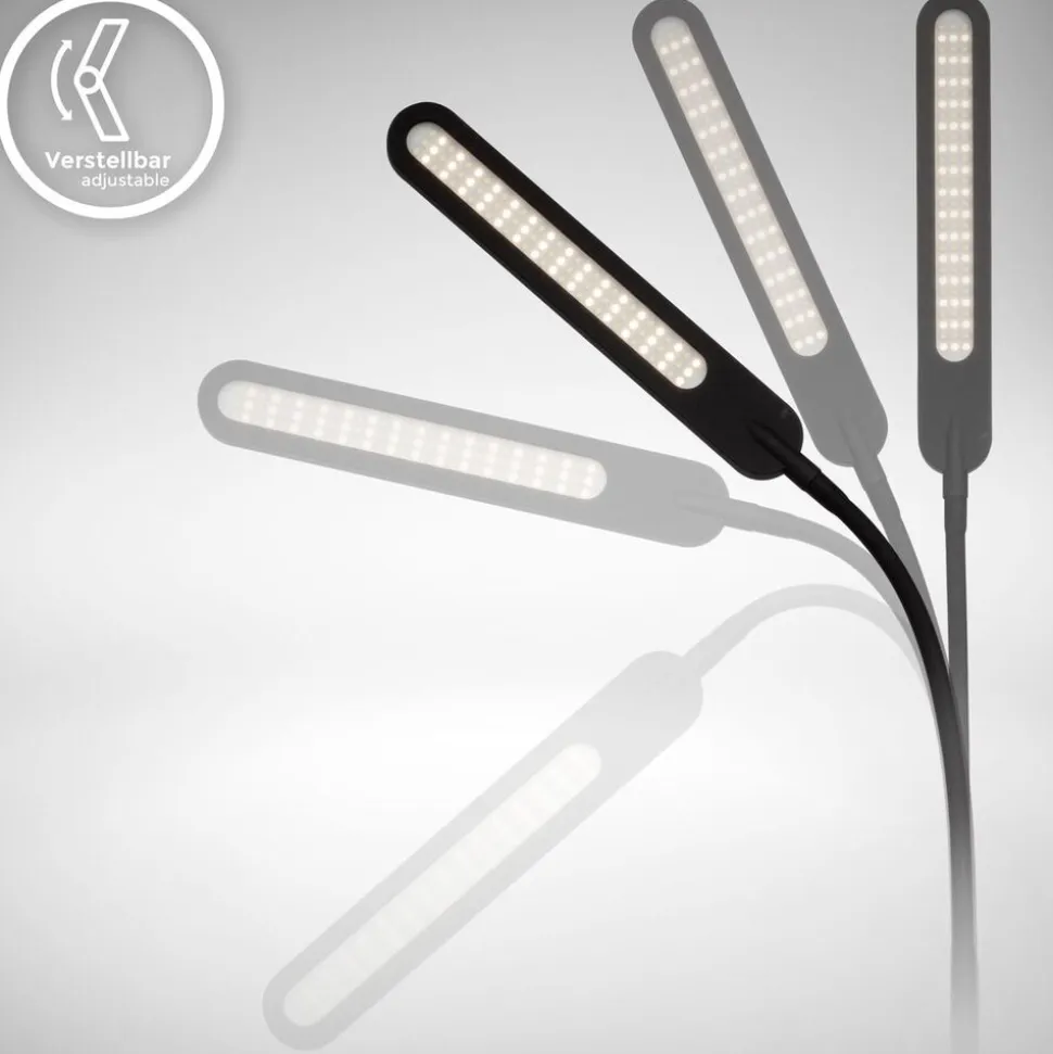 CCT LED Stehleuchte, schwarz, 1xLED-Platine/8W