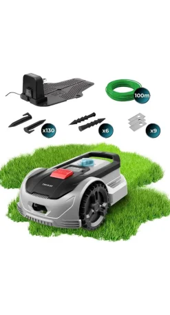 Cecotec Conga GrassHopper 300 Grau
