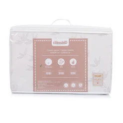Chipolino Babybettmatratze Faltmatratze 120 x 60 x 6 cm Bambus, Bezug waschbar weiß
