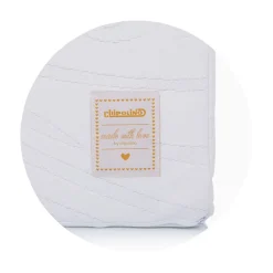 Chipolino Babybettmatratze Klappmatratze 120 x 60 x 6 cm Baumwolle hypoallergen weiß