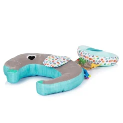 Chipolino Babykissen 5 in 1 Stillkissen, Spielkissen, Greiflinge, Stützkissen blau