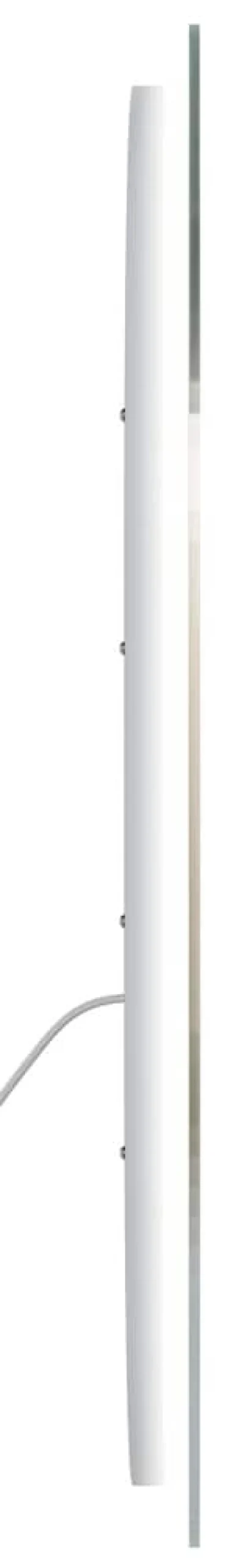 CLP Badspiegel Karishma mit Beleuchtung 70x50 cm, Anti-Beschlag Badezimmerspiegel, Wandspiegel dimmbar, 3 Licht-Modi, mit und ohne Bluetooth
