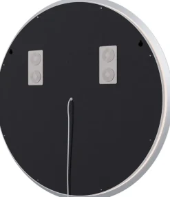 CLP Badspiegel Laconia mit Beleuchtung, Bluetooth-Lautsprecher, Anti-Beschlag Badezimmerspiegel, runder Wandspiegel LED dimmbar, 3 Licht-Modi