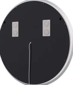 CLP Badspiegel Laconia mit Beleuchtung, Bluetooth-Lautsprecher, Anti-Beschlag Badezimmerspiegel, runder Wandspiegel LED dimmbar, 3 Licht-Modi