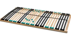 Coemo 7-Zonen Lattenrost DRÖMSON 28 Federleisten Kopfteil verstellbar 100 x 200 cm
