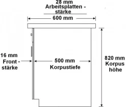 Eckküche Küche Omega 170x250 cm Küchenzeile Küchenblock Winkelküche Schwarz Weiß