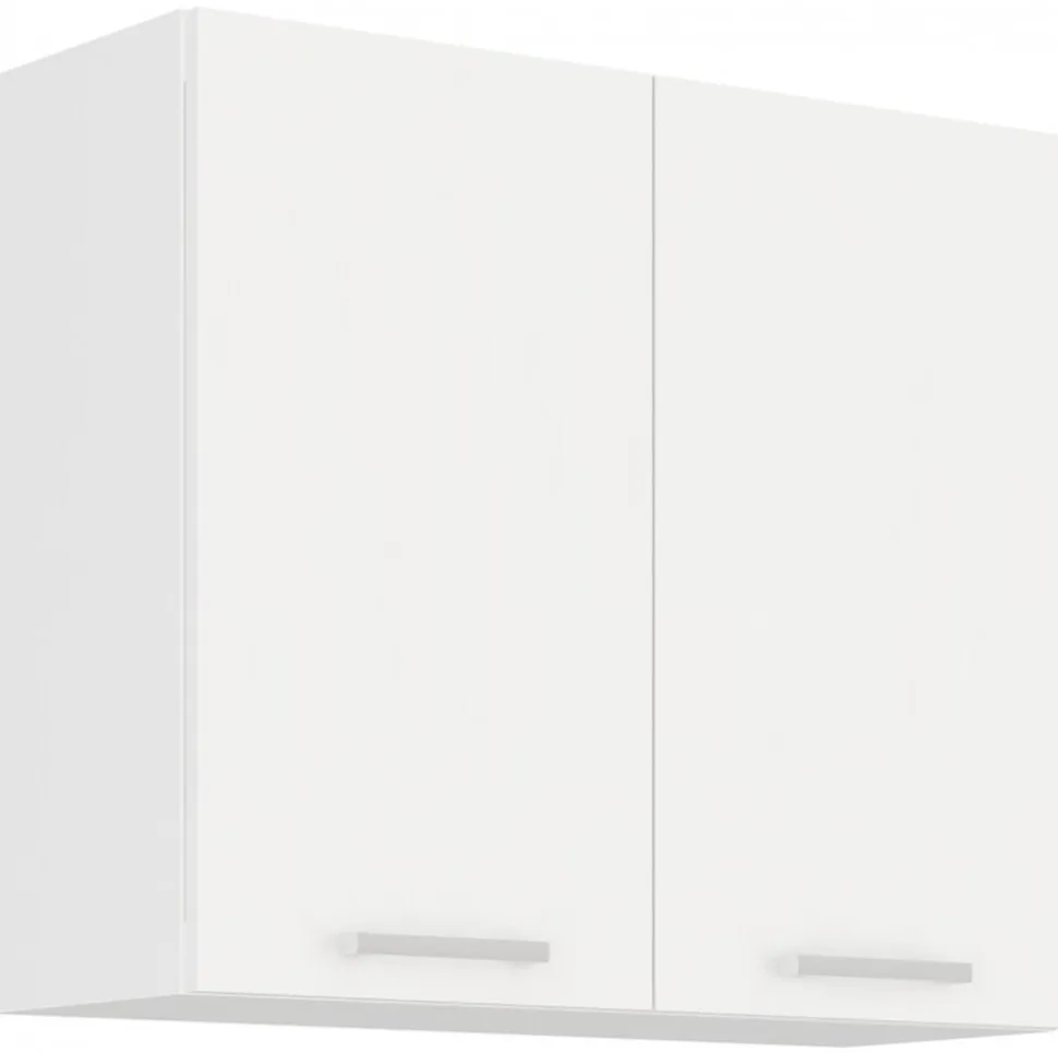 EKO White Hängeschrank 80 Weiss matt Küchenzeile Küchenblock Küche Einbauküche
