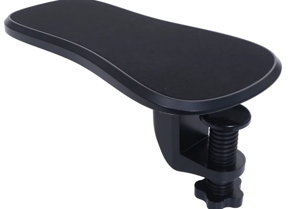 2er-Set Armauflage MCW-N75, für Schreibtisch Arm-/Handgelenkstütze Handgelenkauflage Ablage ergonomisch verstellbar