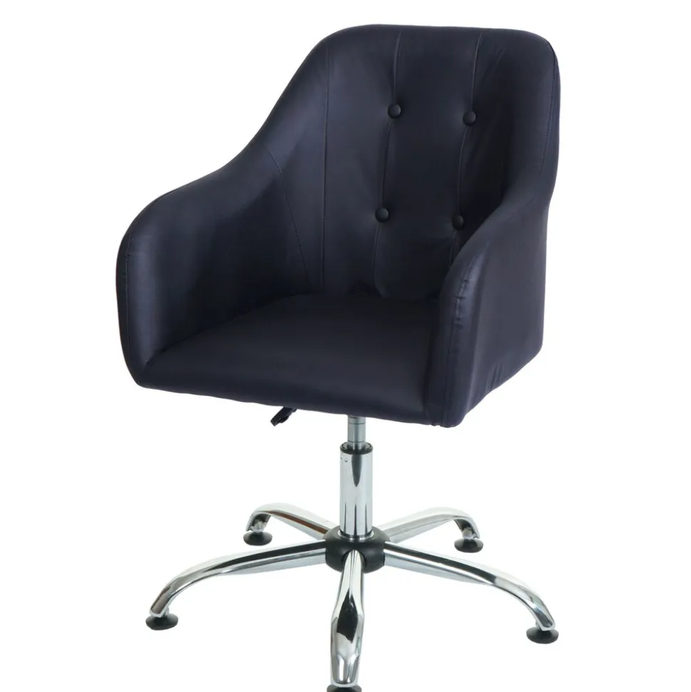 5er-Set Bodengleiter MCW-K73 statt Rollen - fester Stand für Bürostuhl/Esszimmerstuhl, Fußgleiter, Ø 11mm ~ schwarz