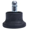 5er-Set Bodengleiter MCW-K72 statt Rollen - fester Stand für Bürostuhl/Esszimmerstuhl, Fußgleiter, Ø 11mm schwarz