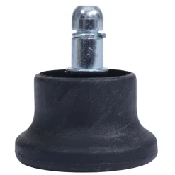 5er-Set Bodengleiter MCW-K72 statt Rollen - fester Stand für Bürostuhl/Esszimmerstuhl, Fußgleiter, Ø 11mm schwarz