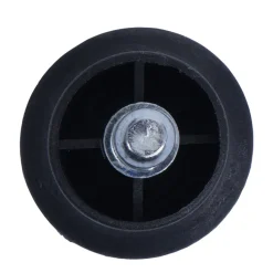 5er-Set Bodengleiter MCW-K72 statt Rollen - fester Stand für Bürostuhl/Esszimmerstuhl, Fußgleiter, Ø 11mm schwarz