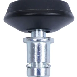 5er-Set Bodengleiter MCW-K74 statt Rollen - fester Stand für Bürostuhl/Esszimmerstuhl, Fußgleiter, Ø 11mm ~ schwarz