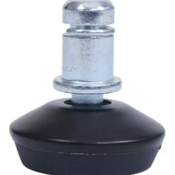 5er-Set Bodengleiter MCW-K74 statt Rollen - fester Stand für Bürostuhl/Esszimmerstuhl, Fußgleiter, Ø 11mm ~ schwarz