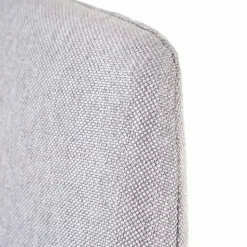 6er-Set Esszimmerstuhl MCW-B44 II, Stuhl Küchenstuhl Retro Design ~ Stoff/Textil grau