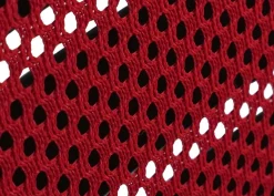 2er-Set Konferenzstuhl MCW-K51, Besucherstuhl Freischwinger, Stoff/Textil (250g/m²) MVG ~ rot, Gestell schwarz