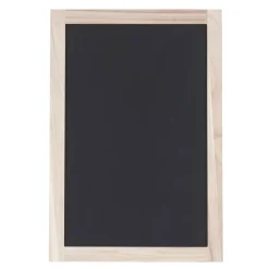 2er-Set Wandtafel MCW-C18, Kreidetafel Schreibtafel Schiefertafel Dekotafel Notiztafel ~ 60x40cm