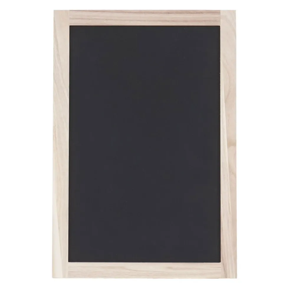 2er-Set Wandtafel MCW-C18, Kreidetafel Schreibtafel Schiefertafel Dekotafel Notiztafel ~ 60x40cm