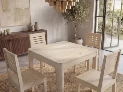 Esstisch Massivholz 80cm Esszimmertisch Bistrotisch Küchentisch 4 Personen Tisch