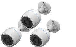EZVIZ H3C 2MP WLAN Smart Home Kamera, 3er-Set