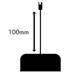 6-Fach-Verteiler für bestehende Leuchten-Sets, weiss, 10cm Kabellänge
