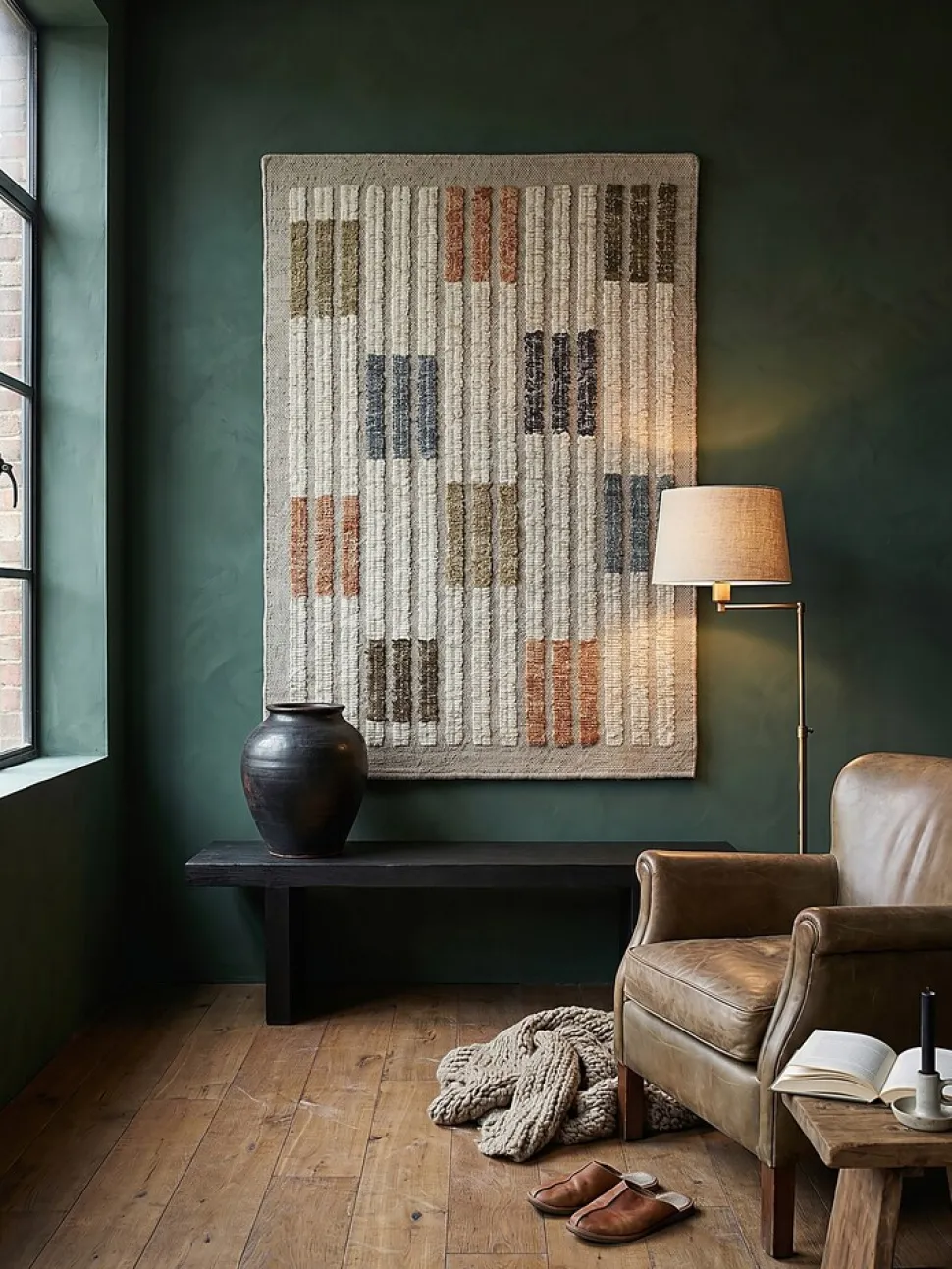 Flachgewebe-Teppich geometrisch Bunt 140 x 200 cm - ALDER | Kadima