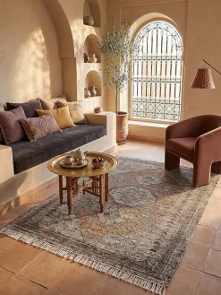 Flachgewebe-Teppich Kelim-Orient Natur 160 x 230 cm - BERMEO | Kadima