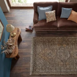 Flachgewebe-Teppich Kelim-Orient Natur 160 x 230 cm - BERMEO | Kadima