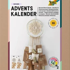 folia Bastelset Adventskalender Makramee