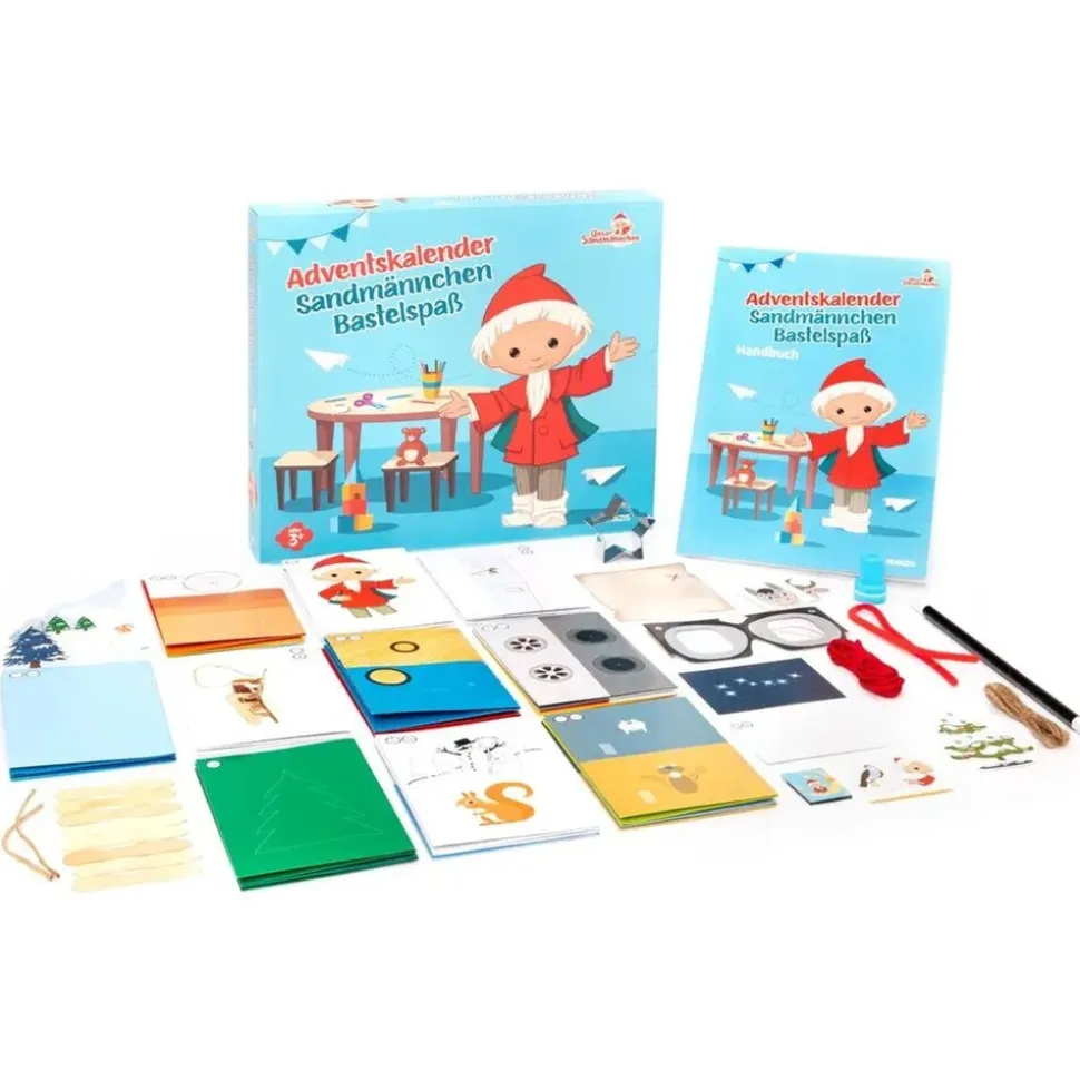 Franzis Verlag Sandmännchen Bastelspaß Adventskalender