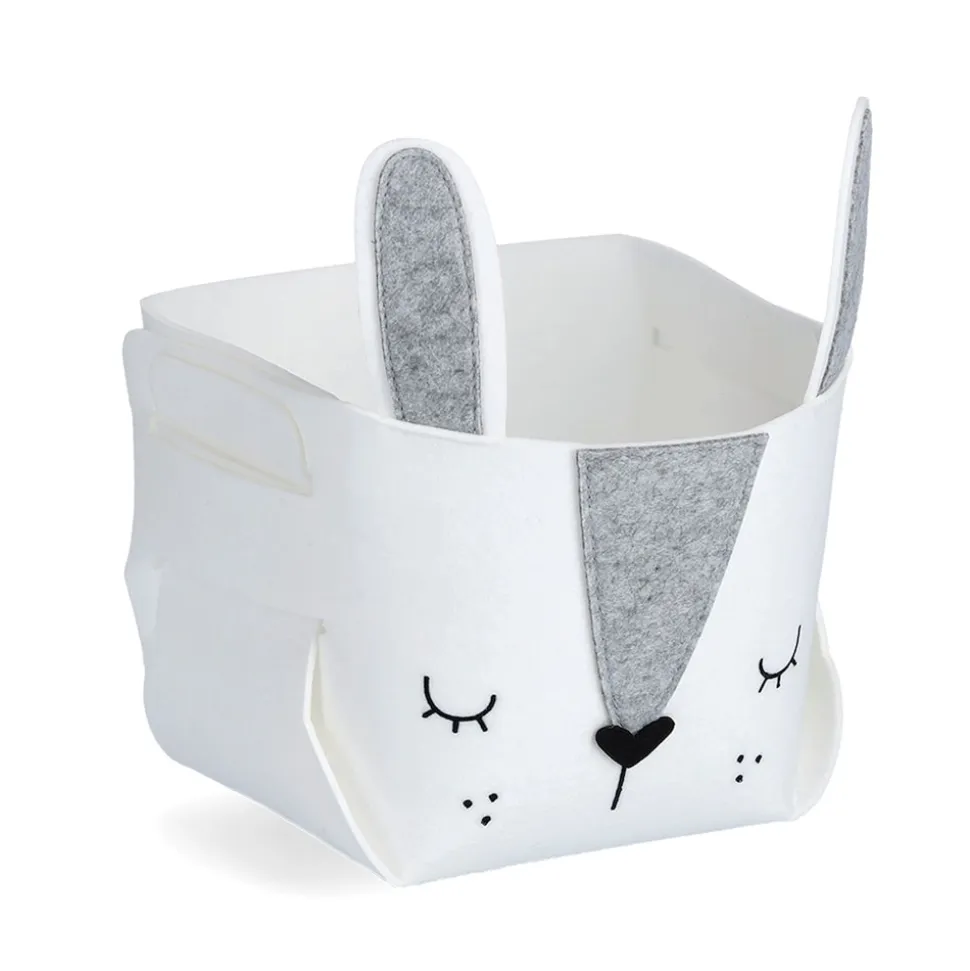 HTI-Living Aufbewahrungskorb Filz Bär/Hase