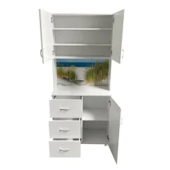 HTI-Living Badschrank Blanca Wellness Motiv Düne