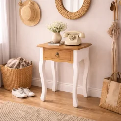 HTI-Living Beistelltisch mit Schublade Retro