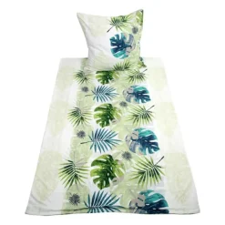 HTI-Living Bettwäsche 2-teiliges Set 135 x 200 Monstera