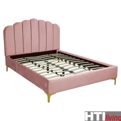 HTI-Living Bett 140 x 200 cm Yoris Pink