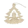 HTI-Living Dekohänger Holz Adventskerze