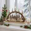 HTI-Living Leuchtbogen Sternensinger vor der Kirche