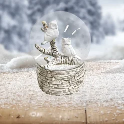 HTI-Living Schneekugel Eulen
