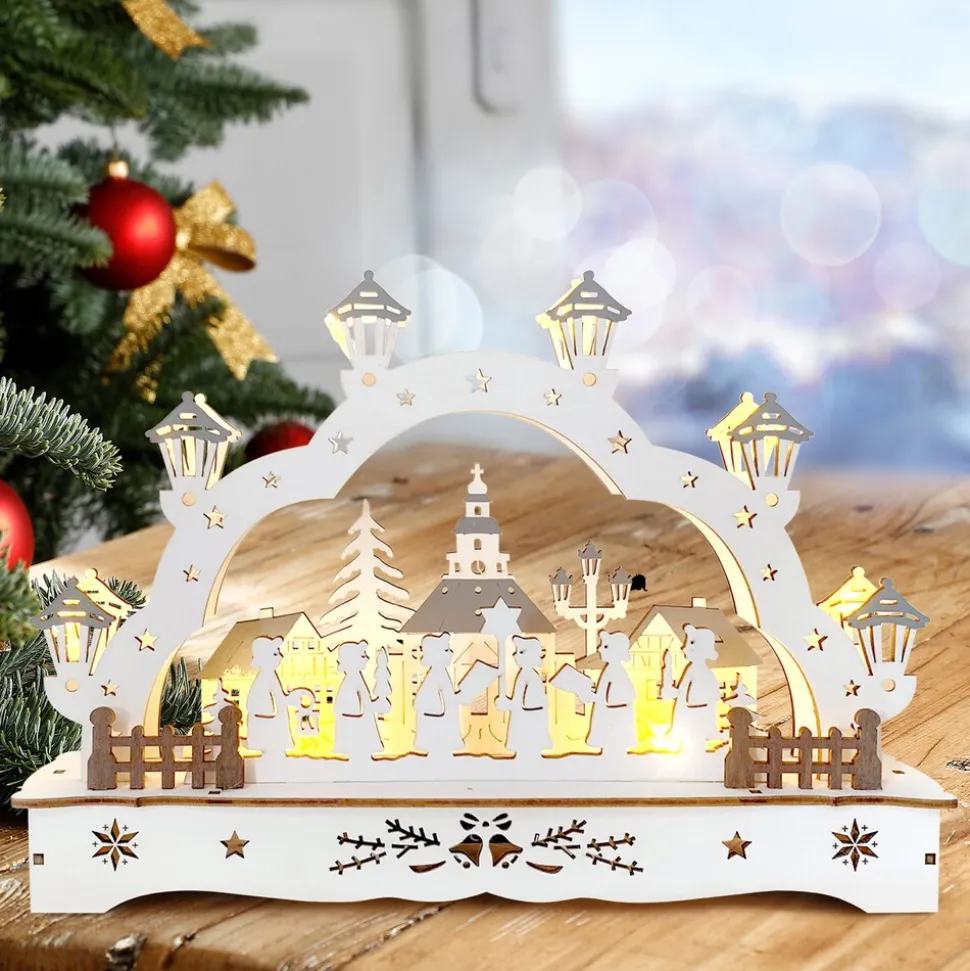 HTI-Living Schwibbogen Sternsinger