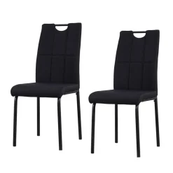 HTI-Living Stuhl Denton Schwarz
