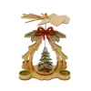 HTI-Living Tischpyramide mit Tannenbaum und Schleife