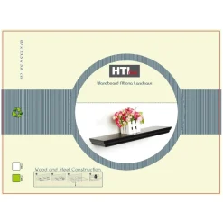 HTI-Living Wandregal 60 cm Altona Landhaus Weiß